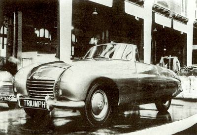 1950 Triumph Silver Bullet TRX prototype